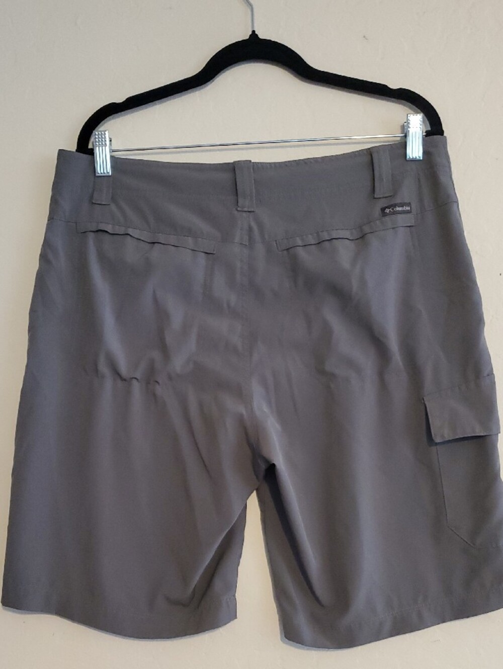Men's Cargo Shorts in Gray – Lightweight Everyday Wear - Picture 2 of 2